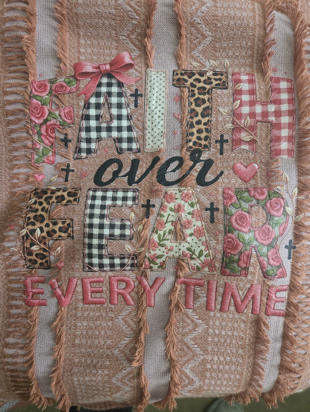 Upcycled Patchwork Knit Cardigan Boho Street Style Love Every Time Sweater LS15